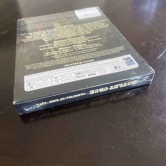 MOTLEY CRUE CARNIVAL OF SINS LIVE 2-DISC DVD SET + FOLDOUT POSTER 2005 - Picture 4 of 6